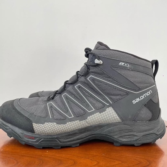 SALOMON Pathfinder Mid Clima Shield Waterproof Hiking Boots | US 13 - Picture 4 of 7